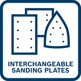 Bosch GSS 12V-13 PROFESSIONAL Lijadora rotorbital 1000 RPM 2000 OPM Negro, Azul, Rojo, Lijadora orbital azul/Negro, Lijadora rotorbital, Abrazadera/Velcro, Negro, Azul, Rojo, 6000 RPM, 1000 RPM, 12000 OPM