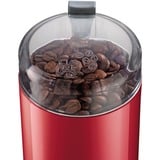 Bosch TSM6A014R molinillo de café 180 W Rojo rojo, Triturador con cuchillas, 75 g, Rojo, 180 W, 220 - 240 V, 50 - 60 Hz