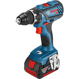 Bosch Taladro atornillador a batería GSR 18V-28 Professional, 18 voltios, Taladro/destornillador azul/Negro