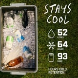 Coleman Snap'N Go 55QT, Nevera azul