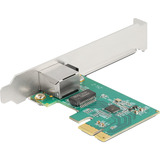 DeLOCK Tarjeta PCI Express x1 1 x RJ45 2,5 Gigabit LAN RTL8125, Adaptador de red 