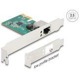 DeLOCK Tarjeta PCI Express x1 1 x RJ45 2,5 Gigabit LAN RTL8125, Adaptador de red 