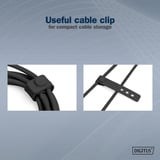 Digitus Cable de silicona USB 2.0 USB-C > Lightning, certificado MFI negro