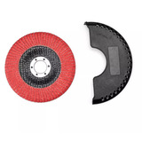 EINHELL Amoladora angular profesional a batería TP-AG 18/125 F Li BL - Solo, 18 Voltios rojo/Negro