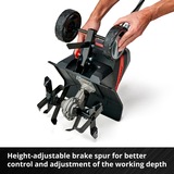 EINHELL GE-CR 30 Li - Solo, minicultivador a batería, Cortar rojo/Negro, Sin cargador ni batería, 11 kg, 30 cm, 20 cm, 73,73 dB, 93 dB