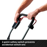 EINHELL GE-CR 30 Li - Solo, minicultivador a batería, Cortar rojo/Negro, Sin cargador ni batería, 11 kg, 30 cm, 20 cm, 73,73 dB, 93 dB