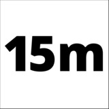 EINHELL Gewebeschlauch 4138210, Manguera de aire comprimido celeste