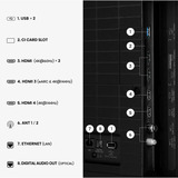 Hisense ULED 55E8S MiniLED, TV QLED negro/Gris oscuro