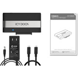 Icy Dock MB307U-1VB, Adaptador negro