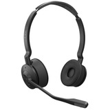 Jabra Engage 75 estéreo reacondicionado, Auriculares con micrófono negro