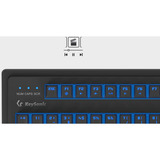 KeySonic 61103, Teclado negro