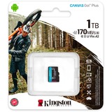 Kingston Canvas Go! Plus 1 TB microSDXC, Tarjeta de memoria negro