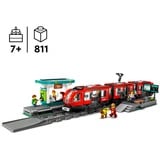 LEGO City Tranvía y Estación del Centro, Juegos de construcción Juego de construcción, 7 año(s), Plástico, 811 pieza(s), 1,65 kg