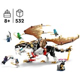 LEGO NINJAGO Dragón Maestro Egalt, Juegos de construcción Juego de construcción, 8 año(s), Plástico, 532 pieza(s), 671 g