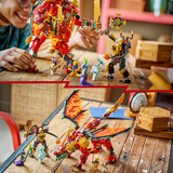 LEGO Ninjago Wyldfyre's Mecha Dragón, Juegos de construcción 