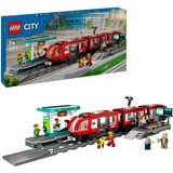 LEGO Tranvía y Estación del Centro, Juegos de construcción Juego de construcción, 7 año(s), Plástico, 811 pieza(s), 1,65 kg