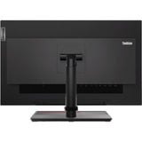 Lenovo ThinkVision P27u-20 pantalla para PC 68,6 cm (27") 3840 x 2160 Pixeles 4K Ultra HD LED Negro, Monitor LED negro, 68,6 cm (27"), 3840 x 2160 Pixeles, 4K Ultra HD, LED, 6 ms, Negro