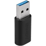 Lindy Adaptador USB 3.2 Tipo A a C negro