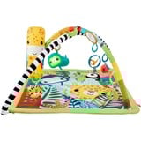 Mattel HJW08 gimnasio para bebé y tapete de juego Plástico Multicolor Manta de juegos para bebés, Gimnasio de actividades/Alfombra Manta de juegos para bebés, Barra de juguetes, Sonoro, Multicolor, Plástico