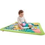 Mattel HJW08 gimnasio para bebé y tapete de juego Plástico Multicolor Manta de juegos para bebés, Gimnasio de actividades/Alfombra Manta de juegos para bebés, Barra de juguetes, Sonoro, Multicolor, Plástico