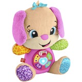 Mattel Laugh & Learn JFD31 juguete de peluche, Peluches rosa neón/Marrón claro, 0,5 año(s), Sonoro, AA, Pilas incluidas