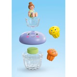 PLAYMOBIL Junior Aqua & Tinti: Familia de medusas coloridas, Juegos de construcción 