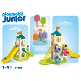 PLAYMOBIL Junior: Torre de aventuras con puesto de helados, Juegos de construcción 