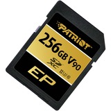 Patriot EP 256 GB SDXC, Tarjeta de memoria negro