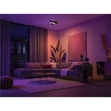 Philips Hue White & Color Ambiance CentrisCross Foco de techo 3 unidades, Luz de LED negro