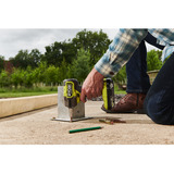 Ryobi Atornillador de impacto inalámbrico ONE+ Brushless RIW18CBL-0, 18 Voltios, Tornillo de percusión verde/Negro