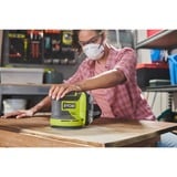 Ryobi ONE+ Lijadora excéntrica a batería RROS18-0, 18Volt, Lijadora orbital verde/Negro