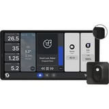 Shelly Wall Display X2 Black + Blu H&T, Panel de control negro