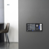 Shelly Wall Display X2 Black + Blu H&T, Panel de control negro