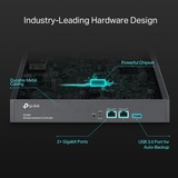 TP-Link OC300 dispositivo de gestión de red Ethernet, Controladora de punto de acceso 15000 usuario(s), 10,100,1000 Mbit/s, Alámbrico, 100 - 240 V, 50/60 Hz, 0.6 A