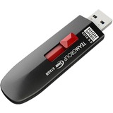 Team Group C212 unidad flash USB 256 GB USB tipo A 3.2 Gen 2 (3.1 Gen 2) Negro, Lápiz USB negro/Rojo, 256 GB, USB tipo A, 3.2 Gen 2 (3.1 Gen 2), 600 MB/s, Deslizar, Negro