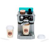 Theo Klein My Market Barista Máquina de Espresso, Electrodomésticos para niños 