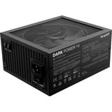 be quiet! Dark Power 14 1200 W - 80 Plus Titanium unidad de fuente de alimentación 20+4 pin ATX ATX Negro, Fuente de alimentación de PC negro, 1200 W, 100 - 240 V, 1300 W, 50/60 Hz, 10 A, 5 A