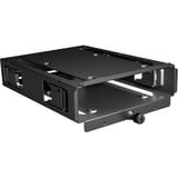 be quiet! HDD CAGE 2 Universal Funda de disco duro, Bastidor de instalación negro, Universal, Funda de disco duro, Negro, 2.5,3.5", be quiet! Dark Base 901 series / Dark Base 900 series / Dark Base 700 series / Silent Base 802..., 113 mm
