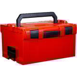 fischer 508138, Caja de herramientas rojo/Negro
