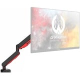 iiyama DSG3001C-R1 soporte para monitor 76,2 cm (30") Escritorio Negro, Rojo, Soporte de monitor negro, Abrazadera, 9 kg, 43,2 cm (17"), 76,2 cm (30"), 100 x 100 mm, Negro, Rojo