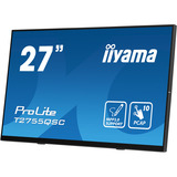 iiyama ProLite T2755QSC-B1 pantalla para PC 68,6 cm (27") 2560 x 1440 Pixeles Quad HD LCD Pantalla táctil Negro, Monitor LED negro (mate), 68,6 cm (27"), 2560 x 1440 Pixeles, Quad HD, LCD, 5 ms, Negro