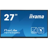 iiyama T2755QSC-B1, Monitor LED negro (mate)