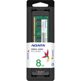 ADATA Premier módulo de memoria 8 GB 1 x 8 GB DDR4, Memoria RAM verde, 8 GB, 1 x 8 GB, DDR4, 3200 MHz, 260-pin SO-DIMM