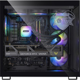 ALTERNATE ALT-aTTaX-AMD-001, Gaming-PC negro/Transparente