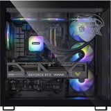 ALTERNATE Custom PC Series • aTTaX E-Sport Gaming-PC negro/Transparente