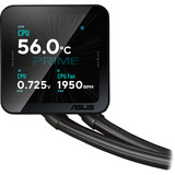 ASUS 90RC01Q1-B0EAY0, Refrigeración por agua negro