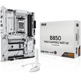 ASUS B850 MAX GAMING WIFI W AMD B850 Zócalo AM5 ATX, Placa base AMD, Zócalo AM5, AMD Ryzen 7000 Series, AMD Ryzen 8000 Series, AMD Ryzen 9000 Series, Zócalo AM5, DDR5-SDRAM, 256 GB