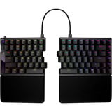 ASUS ROG Falcata teclado Juego USB + RF Wireless + Bluetooth QWERTZ Alemán Negro, Teclado para gaming negro, Inalámbrico y alámbrico, USB + RF Wireless + Bluetooth, Magnetic-mechanical key switch, QWERTZ, LED RGB, Negro