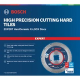 Bosch Expert HardCeramic X-LOCK hoja de sierra circular 8,5 cm 1 pieza(s) Azulejo, 8,5 cm, 2,22 cm, 1,4 mm, Bosch, 1 pieza(s)