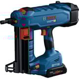 Bosch GNB 18V-38 Professional Pistola de clavos Batería, Nagler azul/Negro, Pistola de clavos, Cargador recto, Negro, Azul, 1,3 cm, 3,8 cm, 96 dB